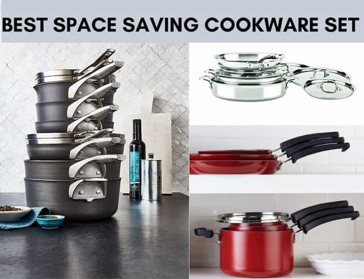 8 Best Space Saving cookware set (Stackable)