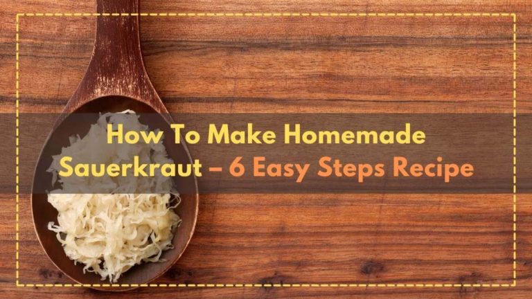 How to make Homemade Sauerkraut – 6 easy steps recipe