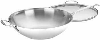 Cuisinart 726-38H Chef's Classic Stainless 14-Inch Stir-Fry Pan