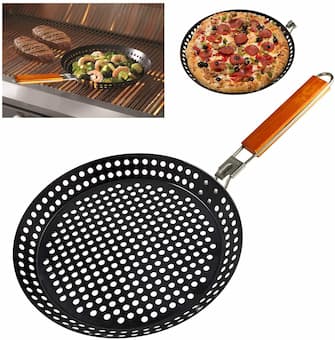 MEHE Grill Skillet , Pizza Grill Pan