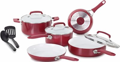 WearEver Nonstick Cookware Set for large family
