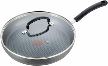 T-fal Dishwasher Safe Fry Pan with Lid