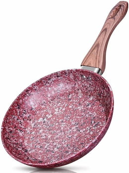 CSK 10 Inch Red Frying Pan