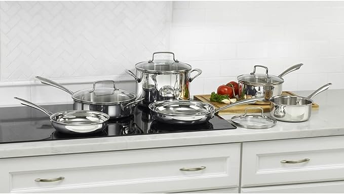 Introducing Cuisineart Stainless Steel Cookware Set (10 Piece) – Reviewed
