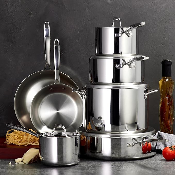 high-quality stainless steel cookware