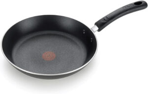 T-fal Experience Nonstick Fry Pan 12.5 Inch, Induction, Oven Broiler Safe 400F, Non Stick Frying Pan, Skillet, Kitchen Egg Pan, Omelet Pan, Cookware, Pots...